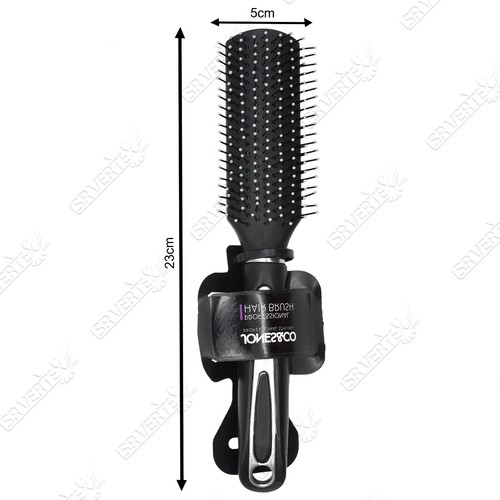 Juego de peines de cepillo de pelo profesional herramienta de peinado negro peluquería salón regalo - Imagen 26 de 88