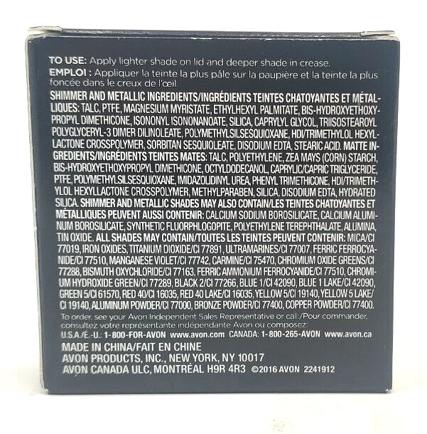 Avon True Color Orange Crush Eyeshadow Duo 2 g 0.071 oz New Old Stock NOS NIB - Image 2 of 3