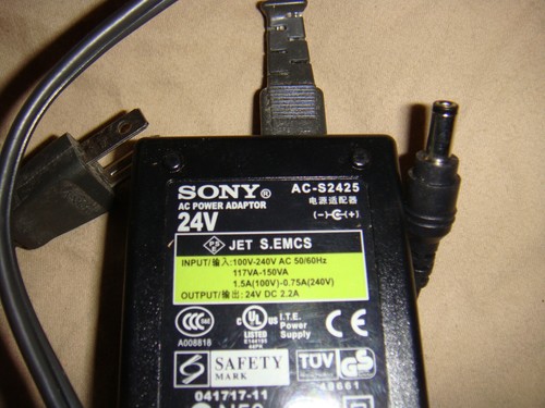 Original Sony Ladegerät AC Adapter Netzteil AC-S2425 24V 2,2A - Bild 2 von 2
