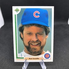 1991 Upper Deck MLB Chicago Cubs Rick Sutcliffe #473 Baseball Card