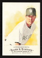 2009 Topps Allen & Ginter #313 Jeff Francis