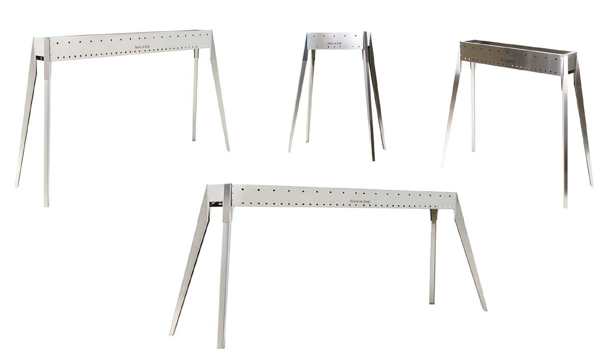 Cuociarrosticini E Spiedini Inox Professionale A Carbone Miami Lisa