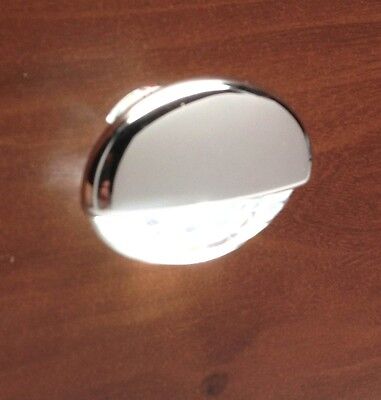Pactrade Marine 2pcs 3//4/'/'Mini Round Warm White LED Courtesy Light Waterproof RV