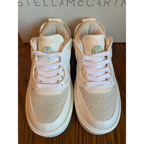 Stella McCartney Women's S-Wave Trainers Tennis Shoes White Sneakers Size 36/6 - Picture 5 of 9