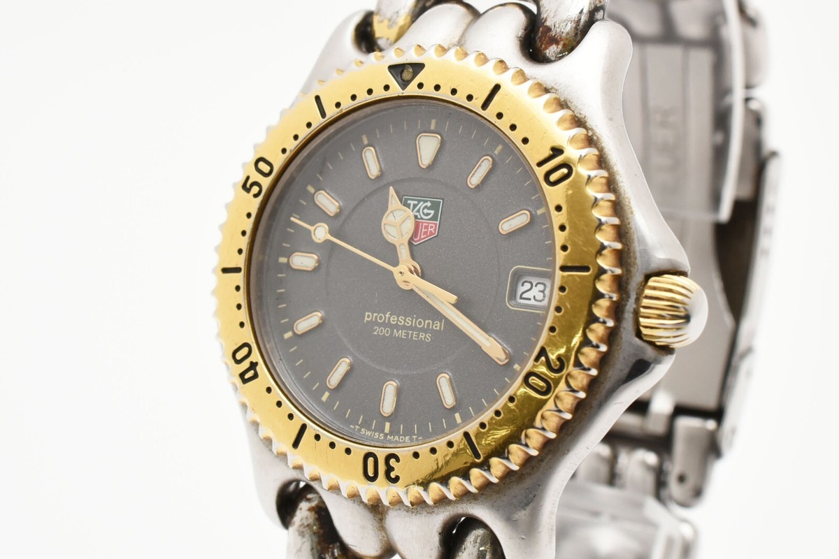国内最安値！ TAG Heuer Professional Gray Men's Watch - WG1120-0 for sale 時計