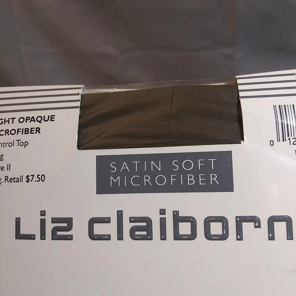 Pantimedias Liz Claiborne Light Opacas Microfibra Control Largo Top Olive II Foto 2 de 4