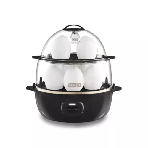 DASH Deluxe Rapid 12-Egg Electric Cooker, Hard & Soft Boiled, Poaching - NEW !!!