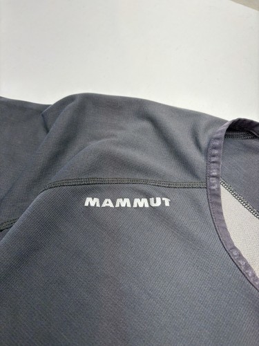 Mammut Alpine Thermo Shirt Women’s Size Medium Grey Base Layer Longsleeve - Picture 7 of 13