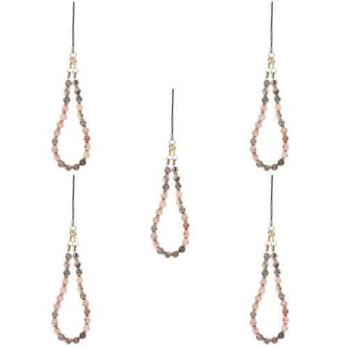 5 Stück Handykette mit Perlen, Handy-Anhänger, Handy-Lanyard-Gurt, Anhänger zum - Zdjęcie 2 z 12