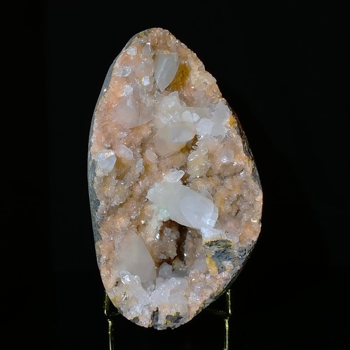 Calcite fluorescent geode w/ phosphorescent afterglow LW SW crystal cave 0.75kg - Bild 8 von 10