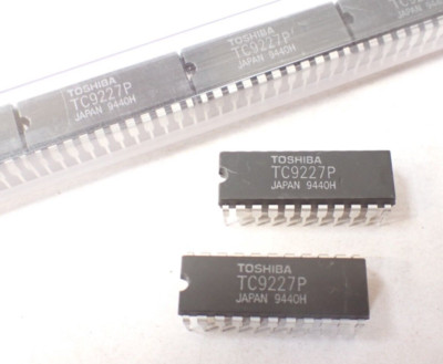 Toshiba TC9227P HIGH SPEED PLL MIT EINGEBAUTEM VORKALKER DIP22, x2 CHIPS PRO VERKAUF