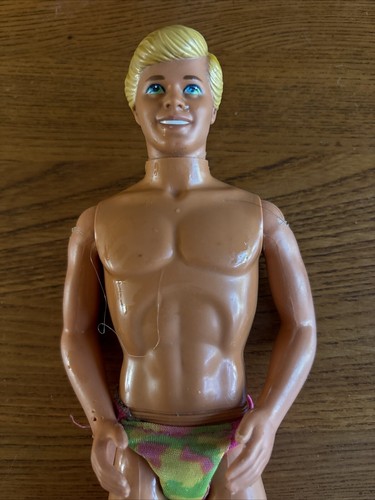 Vintage Ken Barbie Puppe 80er Jahre geformte blonde Haare Twist Taille Mattel - Bild 9 von 12