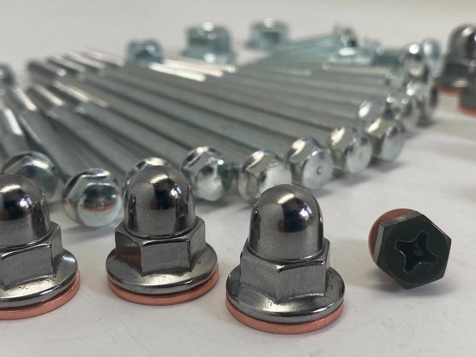 KIT DE PERNOS PARA YAMAHA BANSHEE 350 RESTAURACIÓN YFZ350 PLÁSTICO MARCO MOTOR ESCAPE Foto 4 de 4