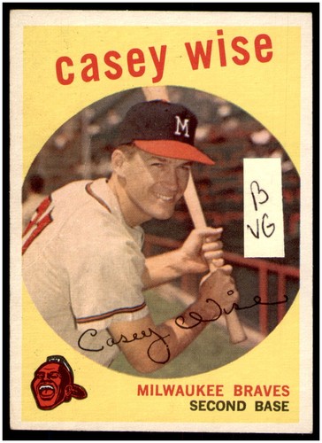 You Pick 1959 Topps Baseball EX You Pick #128-307 Bx1A - Picture 290 of 501