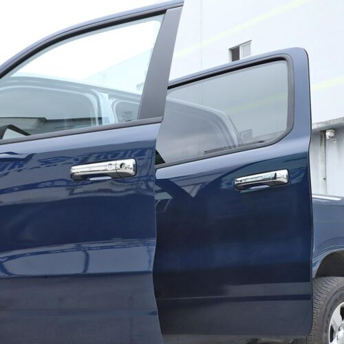 4x cubiertas de manija de puerta exteriores cromadas para Ram 1500 2019-2024 con cabina Smartkey - Imagen 7 de 9