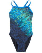 TYR Girls Durafast Elite Chroma Diamondfit On...