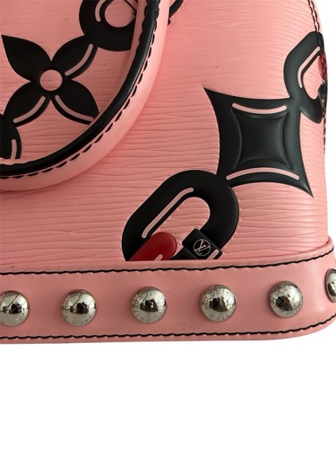 Louis Vuitton Pink Epi Alma Bb Flower Chain Link - Picture 5 of 14