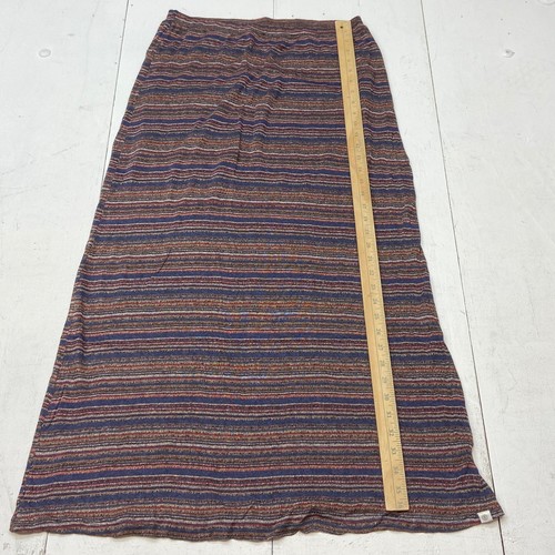 Element Multicolor Long Knit Skirt With Short Liner Underneath Women Size L NEW - Picture 3 of 7