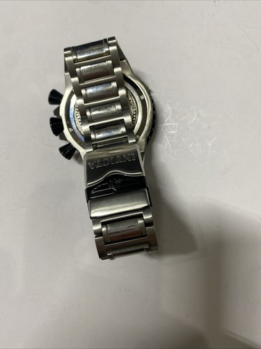 INVICTA 30541 Bolt Herc Reserve Mens 56mm Silver/Black Swiss Qrtz Bracelet Watch - Picture 3 of 5