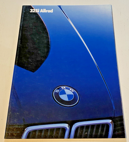 Verkaufsprospekt BMW 325i Allrad - Januar 1985 - schöner Zustand. Auf Deutsch. - Bild 1 von 5