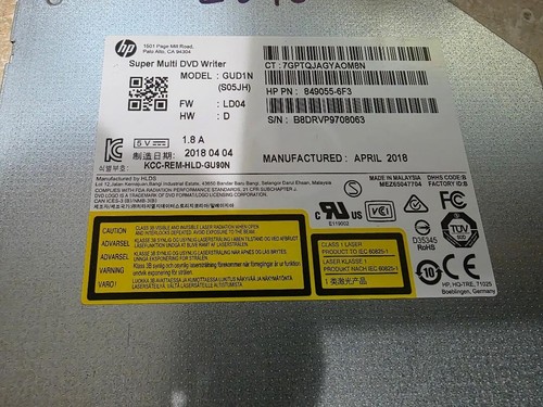 HP Z840 & Others DVD-RW Super Multi DVD Writer 849055-6F3 ships quickly - Picture 2 of 3