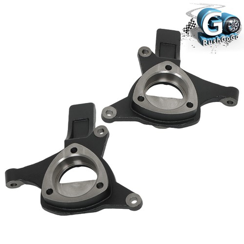 4.5" Lift Spindles Knuckles For Chevy Silverado GMC Sierra C1500 2WD 2007-2017 - Picture 7 of 12
