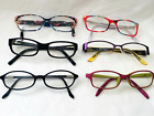 Vintage Mixed Lot of 6 Mid Century & Modern Eyeglasses - As Is