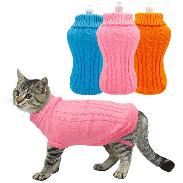 Extra Small Dog Sweaters Chihuahua Clothes Boy Girl Puppy Cat Jumper