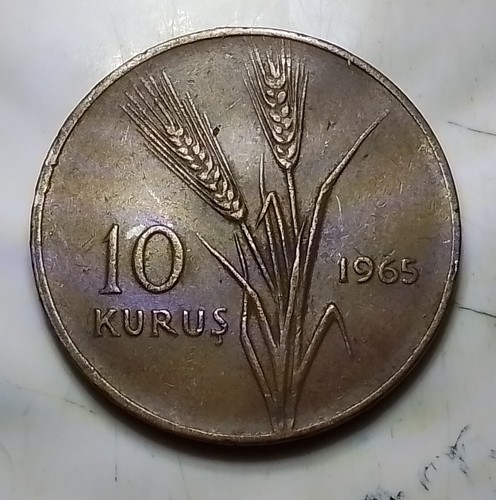 (Q) 1965 10 Kurus Turkiye  - Bild 2 von 2