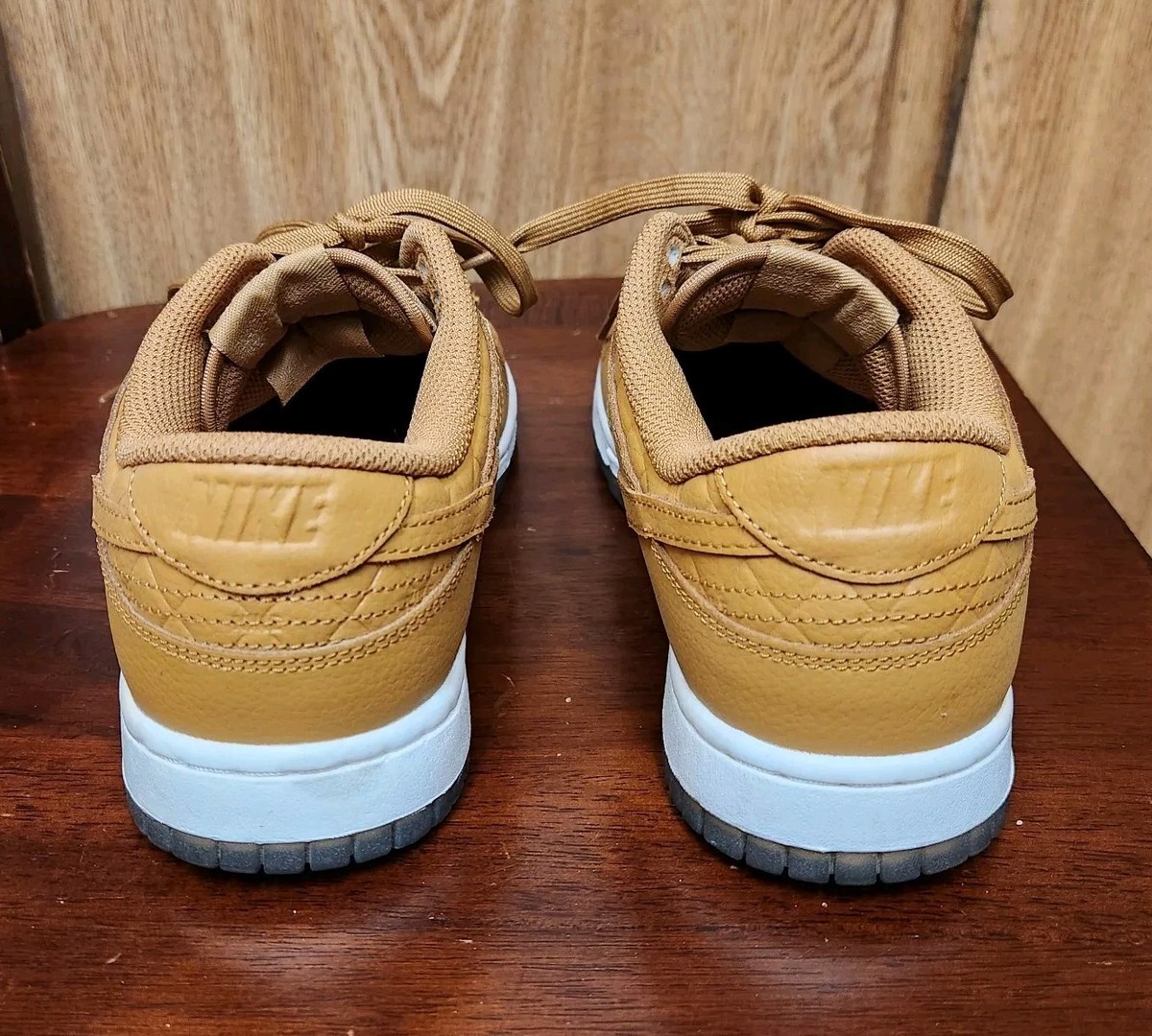 Nike Dunk Low Wheat Sail Brown White DX3374-700 Womens Sz