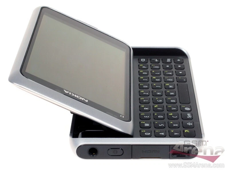 Origina Nokia E7-00 Silver Black 16GB (Unlocked) Smartphone QWERTY keyboar WIFI - Image 4 of 4