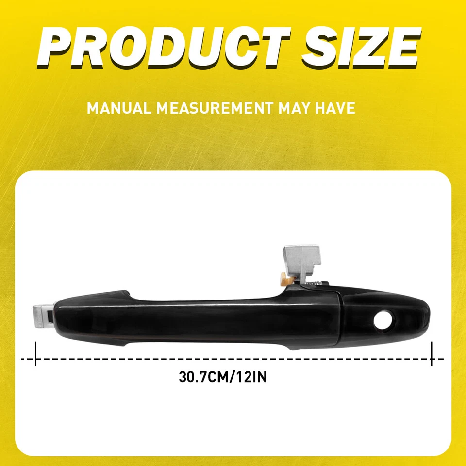 Puerta de manija exterior lateral izquierda delantera del conductor para Honda Pilot EX EX-L LX 2009-2014 Foto 4 de 4