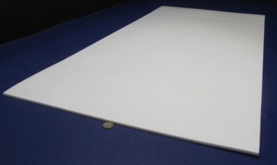 Teflon PTFE Virgin Sheet .250/" Thick x 12/" x 48/" White 1//4/"