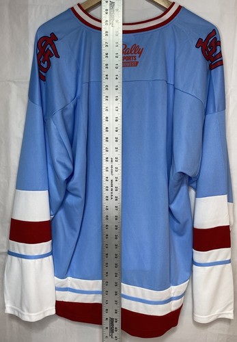 St Louis Cardinals Blues Hockey Baseball Crossover 2023 Stadium Giveaway Jersey - Picture 7 of 10