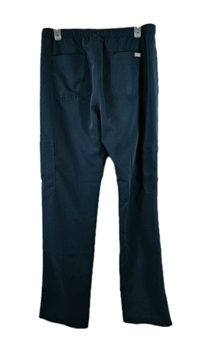 Figs Small Technical Collection Damen-Cargohose türkis/grün gerade Scrub - Bild 4 von 8