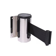 QUEUE SOLUTIONS WM300PC-YBO130 WallMaster 300, Polished Chrome, 13'