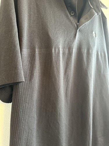 Camisa Polo Under Armour Transpirable L Suelta Heatgear Negra Manga Corta Golf Hombres - Imagen 3 de 8