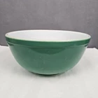 PYREX 403 - Vintage Primary Green 2.5 Quart Round 40's Mixing Bowl MCM
