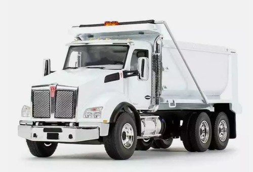 ,FIRST GEAR, KENWORTH T880 6x4 Volquete blanco, 1/50, FIGE50-3471 - Imagen 1 de 1