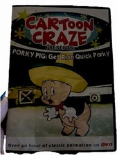 Cartoon Craze DVD – Porky Pig “Get Rich Quick Porky” Classic Looney Tunes VG