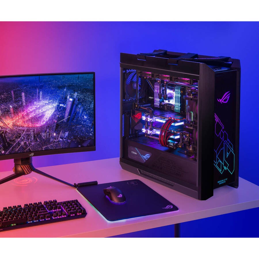 ASUS ROG Strix Helios GX601 RGB Computer Case - Black for sale