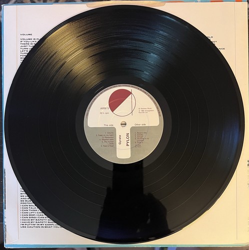 Pylon – Gyrate Original 1980 UK Press  LP Vinyl - Foto 5 di 10