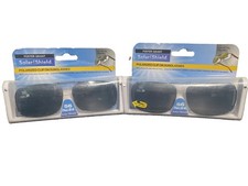 Lot Of 2 Foster Grant Solar Shield Clip-On 56 Rec 24 Polarized New Free Shipping