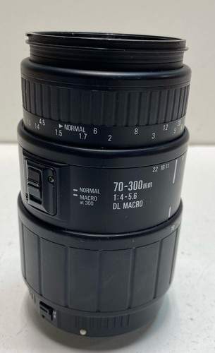 Sigma DL Macro Super 70-300mm 58mm 1:4-5.6 Zoom Camera Lens - Picture 4 of 6
