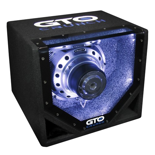 CRUNCH GTO10-BP - 25cm/250mm Auto Bandpass Gehäuse Subwoofer - 600 Watt MAX - Bild 1 von 2