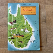 VTG American Geographical Society Around the World Program Australia 1966
