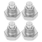  4 Pcs Screw for Floor Jack Accessories Horizontal Repair Kit Handle
