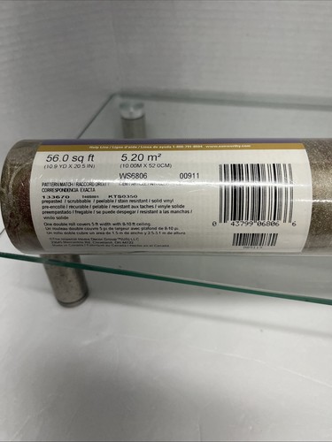 Colorfields Sunworthy 56 Sq Ft Wallpaper Lot 00911 - Picture 8 of 9