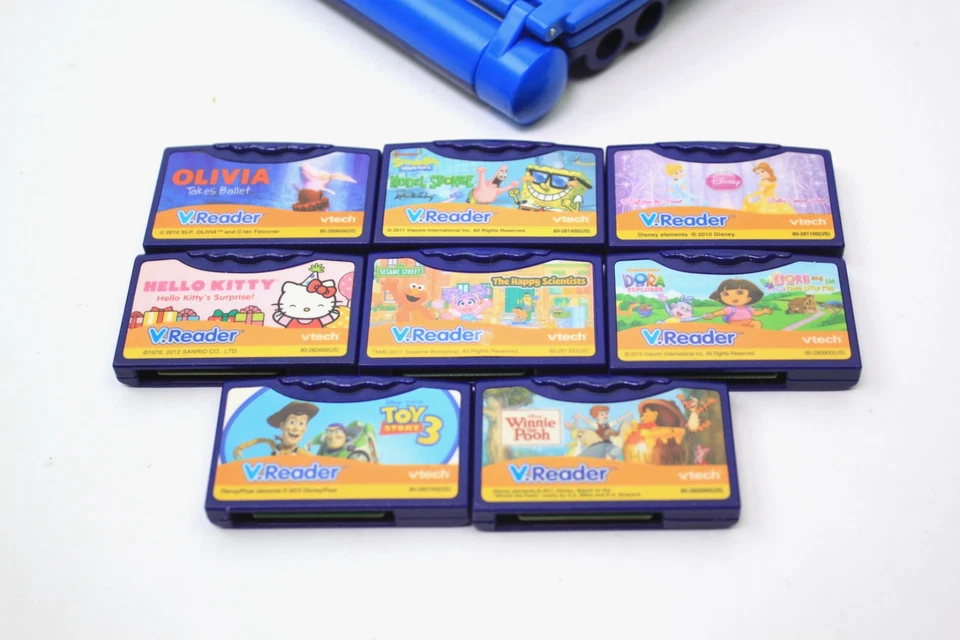Vtech V.Reader Interactive Reading System Touch Screen with 8 Games - Image 2 of 4