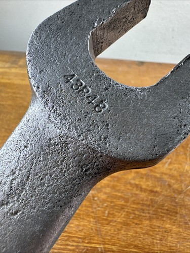 Llave de extremo abierto doble vintage Fairmount 43848 resistente de 11 1/2" de largo - Imagen 3 de 6